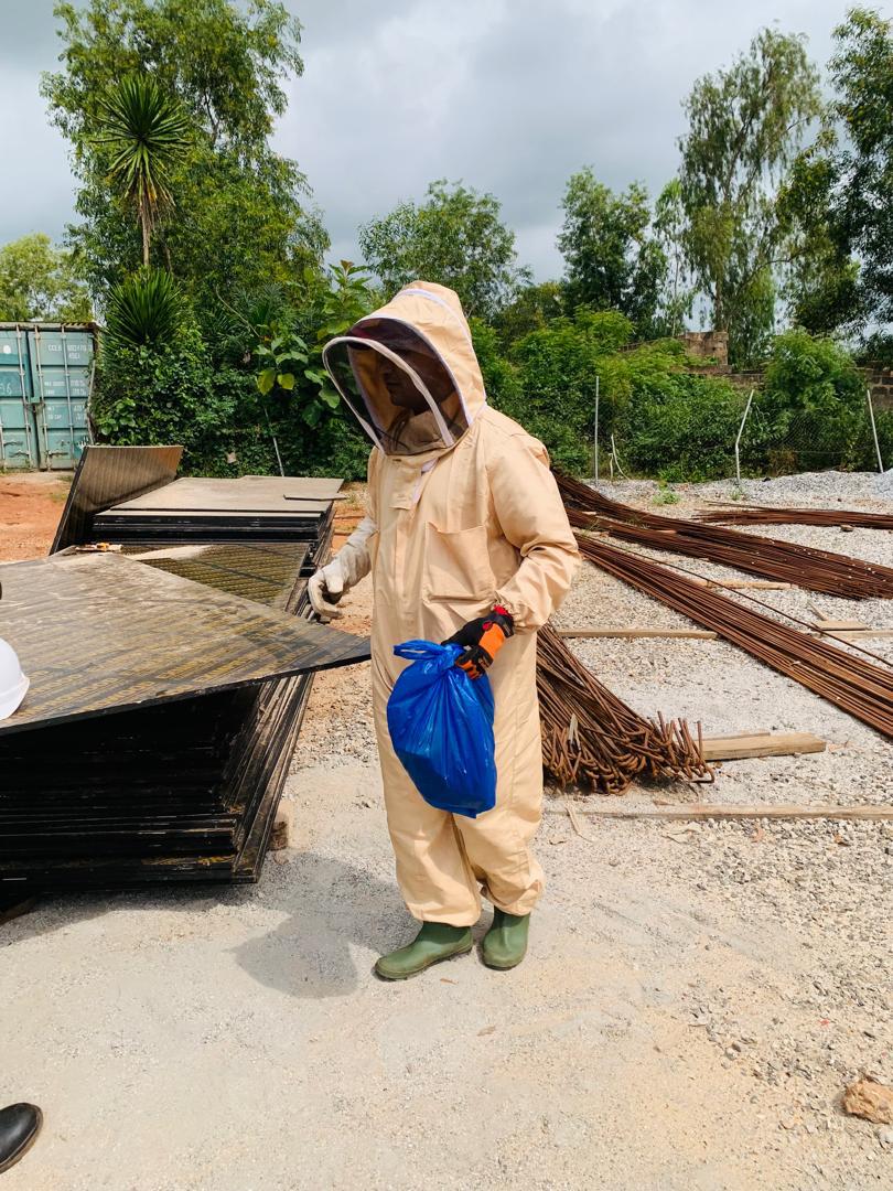 Intervention en tenue de protection chimique